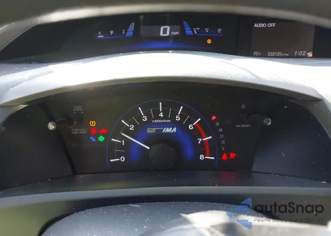 2012 Honda Civic Hybrid z USA, uszkodzony, nr VIN JHMFB4F22CS002926